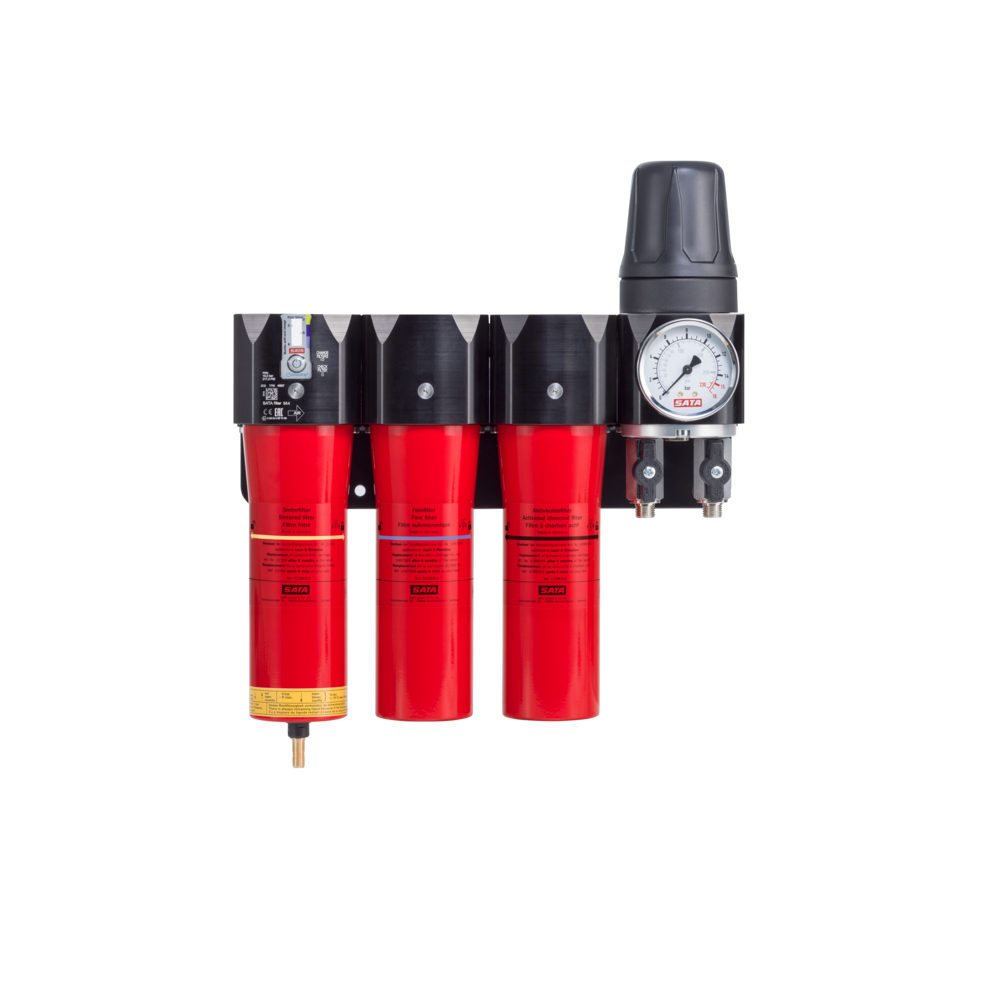 Sata Filter 584 3er Einheit (Sinterfilter/Feinfilter/Aktivkohle)